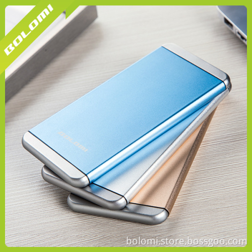 2016 Newest ultra thin mobile power bank , High quality polymer battery 5000mah power bank